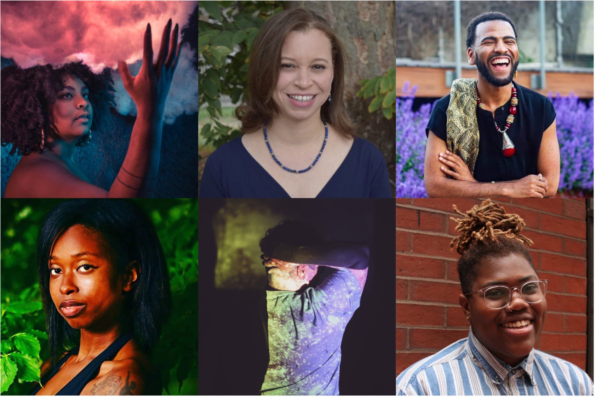 Headshots of the CreateWell Fund Artist Awardees.